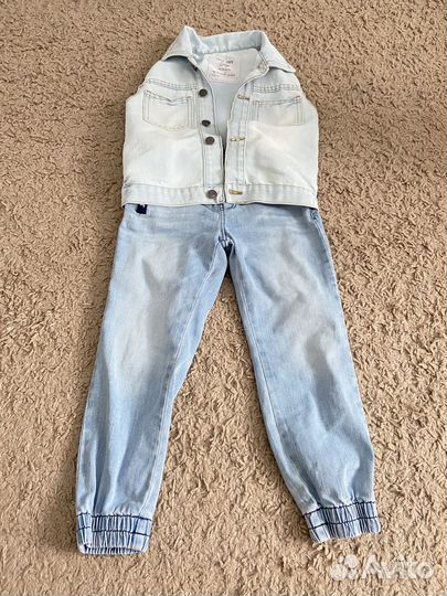 Джинсы на мальчика 116