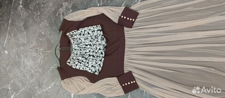 Винтажное платье Франция 44-46