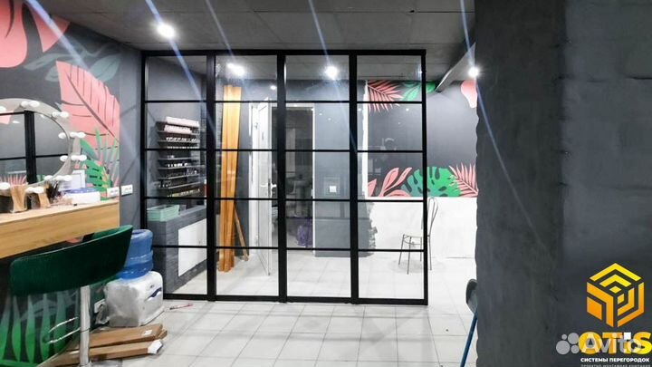 Стеклянные перегородки купе