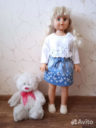 Большие винтажные куклы 75 см