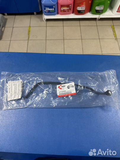 Трубка подогрева дросселя chevrolet aveo