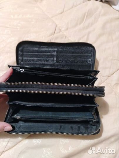 Кошелек мужской натуральная кожа