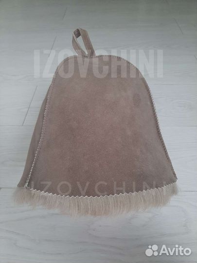 Шапка для бани из овчины