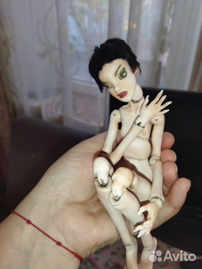 Кукла фарфоровая шарнирная