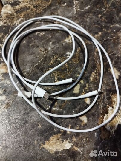 Кабель usb type c lightning apple 2 шт