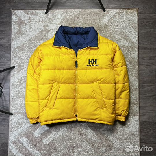 Двухсторонний пуховик Helly Hansen оригинал