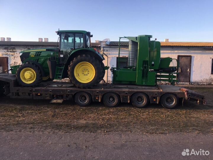 Трактор John Deere 6140M, 2018
