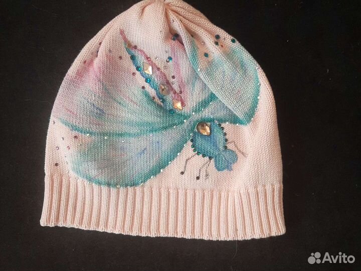 Шапочки для девочки весна, лето, осень