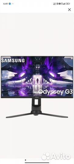 Монитор Samsung Odyssey G3 144hz