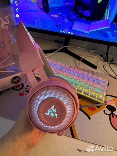 Наушники Razer kraken kitty USB