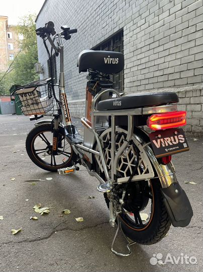 Электровелосипед Virus Max Plus 60v 20ah