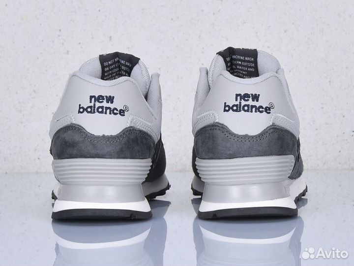 Кроссовки New Balance 574 натуральная замша