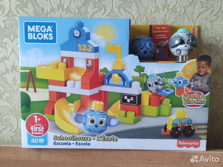 Новый конструктор Mega Bloks Школа GRJ19