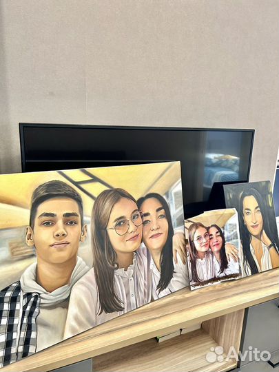 Портреты маслом на заказ