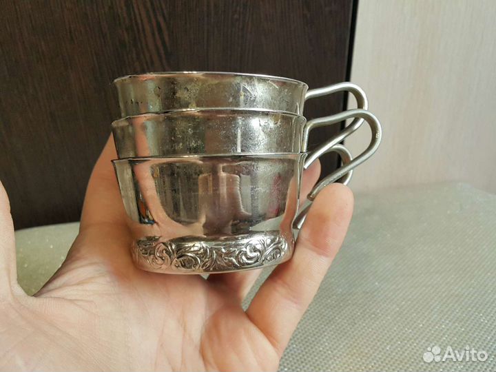 Подстаканник мельхиор СССР коллекция