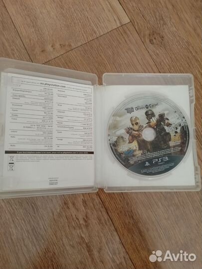 Диск на ps 3 Army Of Two (оригинал)