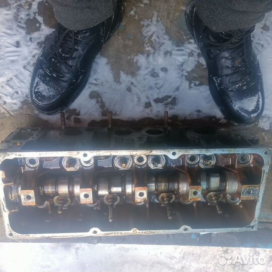 Головка блока на Renault logan