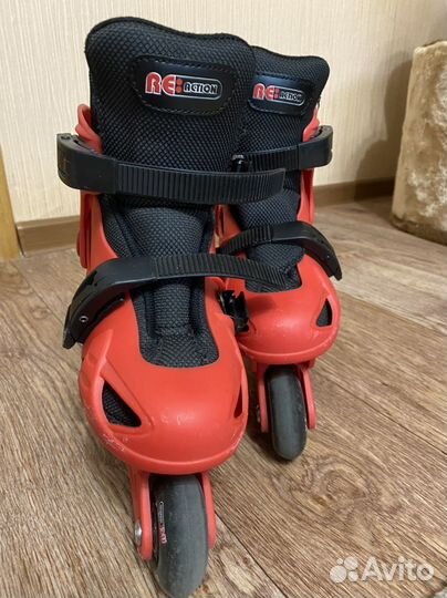 Ролики раздвижные р. 32-35