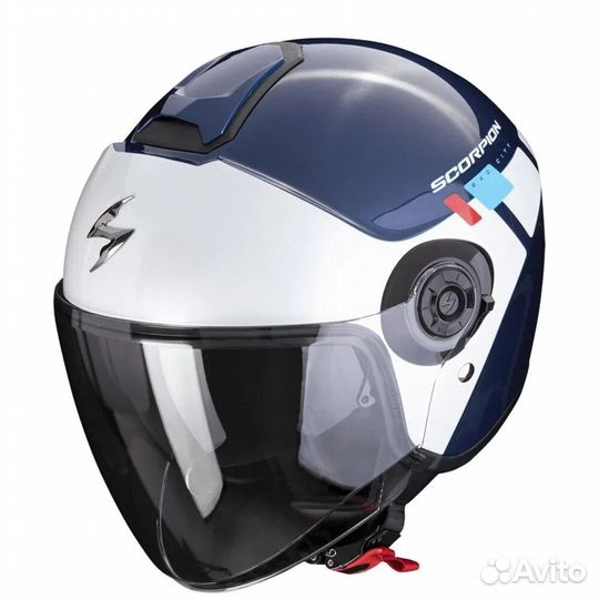 Scorpion EXO-City II Mall open face helmet Красный