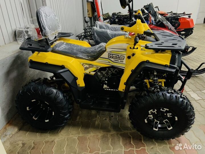 Квадроцикл взрослый ATV wels Thunder Trail 200 PRO