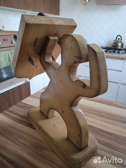 Подставка для ножей деревянная