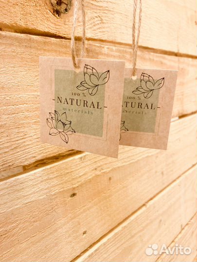 Бумажная Бирка на заказ