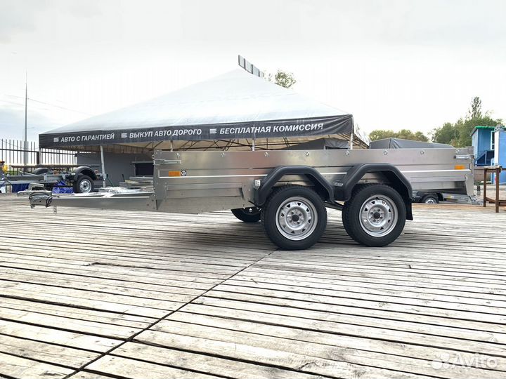 Прицеп сст 7132-10-Ш (2-ух осн. ) (без тента и ду
