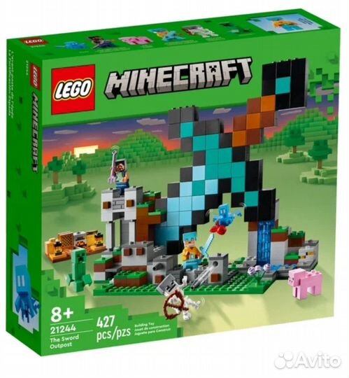 Конструкторы lego minecraft новые