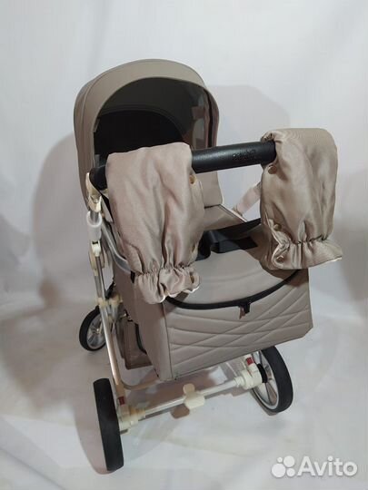 Коляска новая Farfello 3в1 и 2в1. Цвет Латте