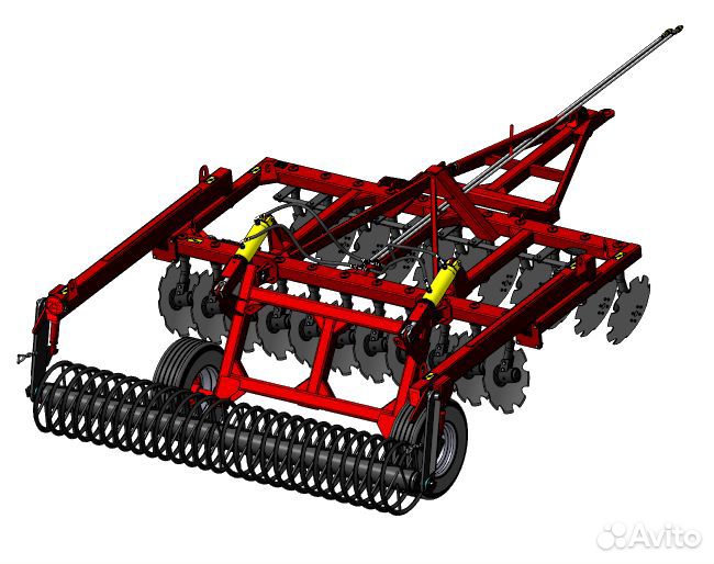 Борона Завод Автотехнологий БД-3.2х2П, 2022