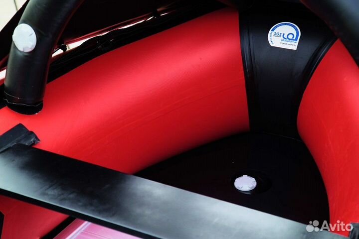 Лодка пвх Stormline Heavy Duty Air Pro 400 красная