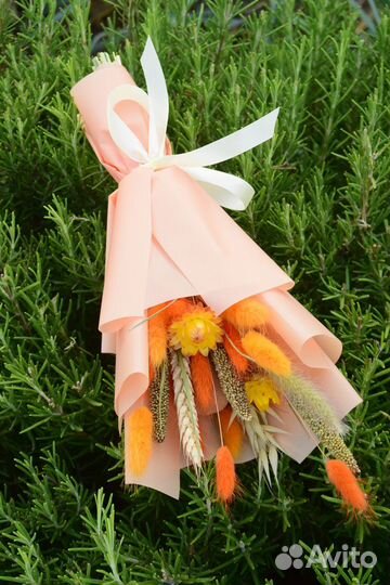 Корпоративные букеты из сухоцветов