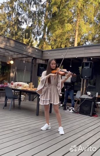 Скрипачка на мероприятия