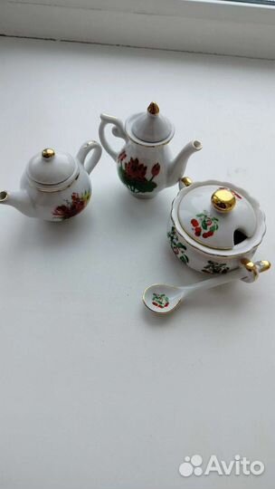Чайник, кофейник, сахарница