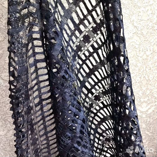 Отрез ткани 5,4 м, гипюр/кружево, винтаж, Испания