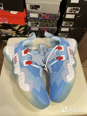 Кроссовки Adidas Trae Young1 Bahia Light Blue