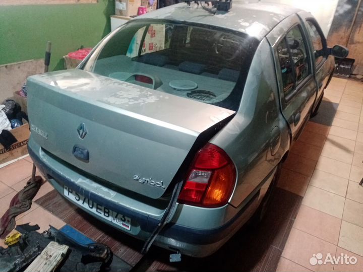 Renault symbol 1.4 разбор