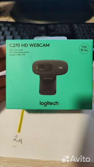 Веб камера Logitech c270 hd