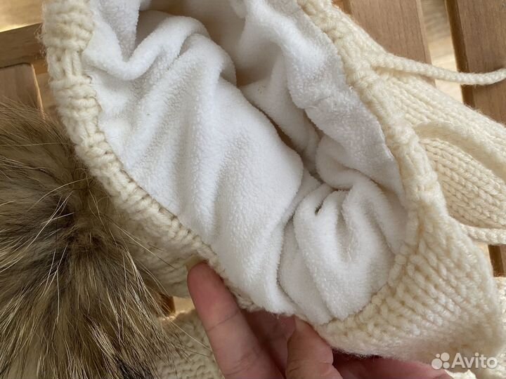 Комплект шапка и снуд варежки