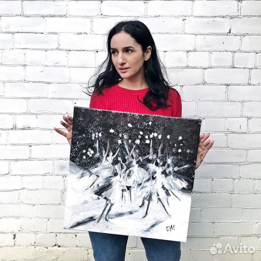 Картина маслом, большой выбор