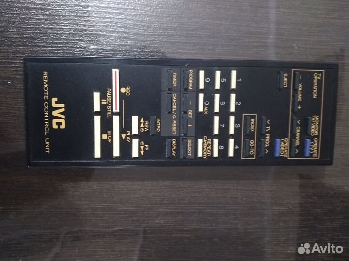 Оригинальный пульт видеомагнитофона jvc