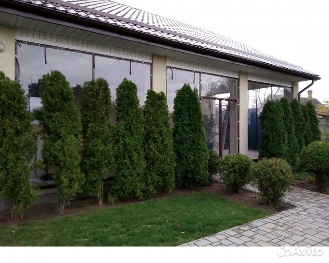 Тонированные мягкие окна