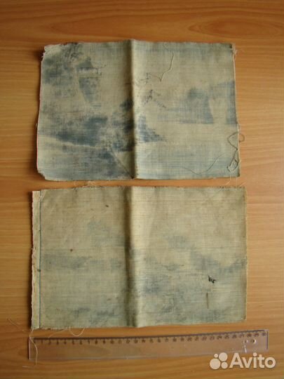 Две картины. Ткань, гобелен