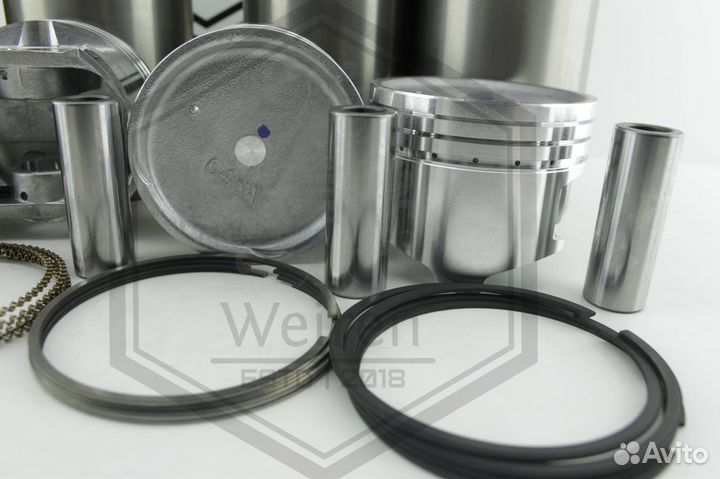 Поршневая группа Chery Tiggo 2.4 4g64 гильзы