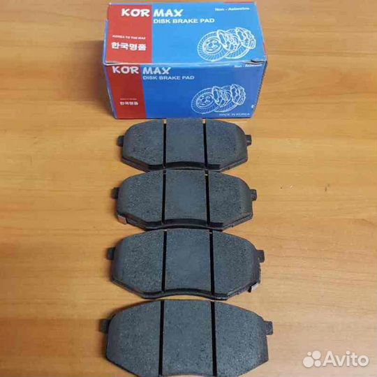 Колодки тормозные дисковые передние KBP014 kormax