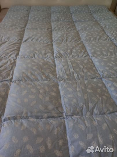 Одеяло пуховое бу