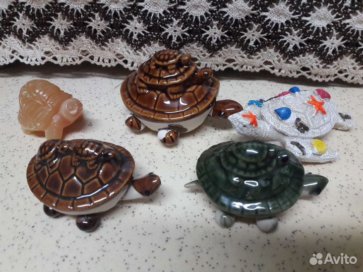 Черепашки красивые, новые