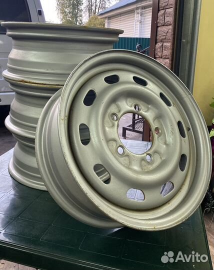 Диски штампованные r15 на Газ Соболь