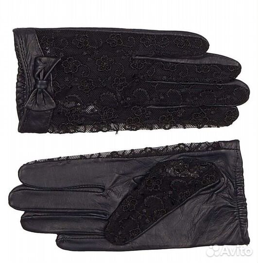 Женские кожаные перчатки
