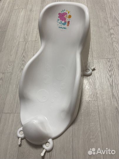 Горка и стульчик для купания babyton